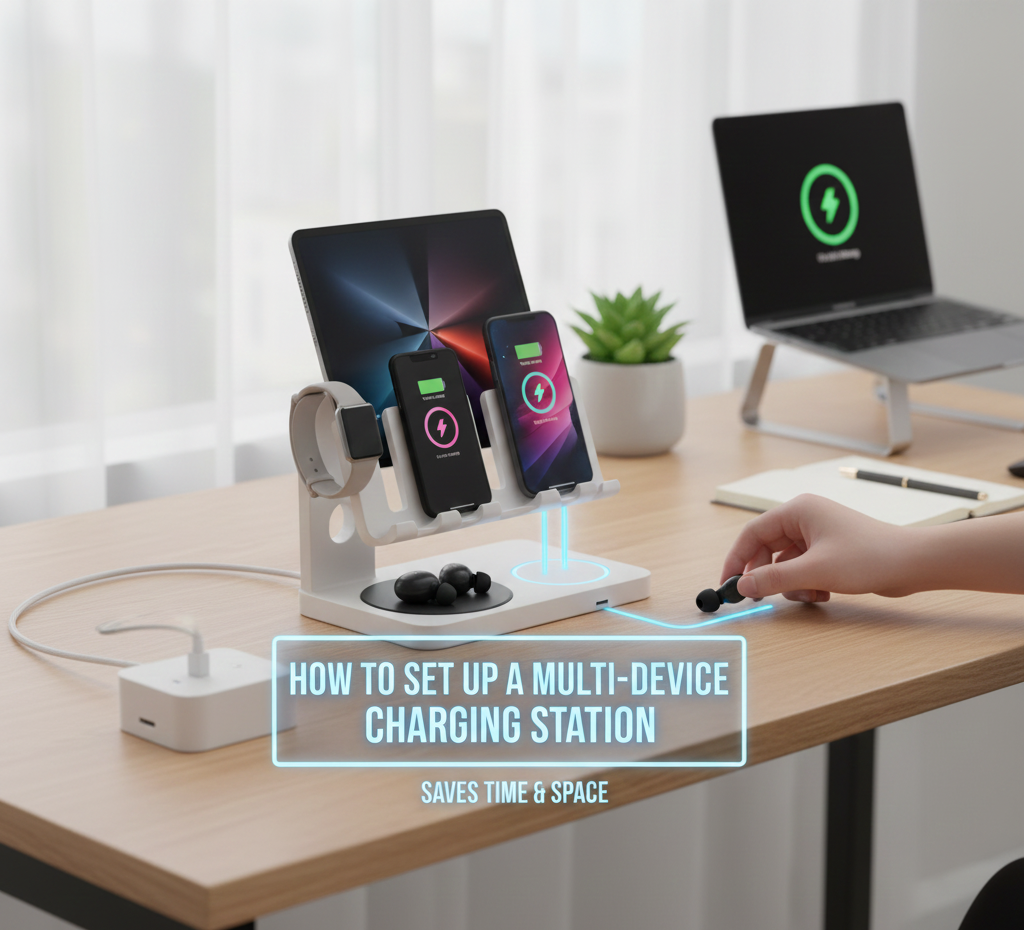 How to Set Up a Multi-Device Charging Station That Saves Time and Space