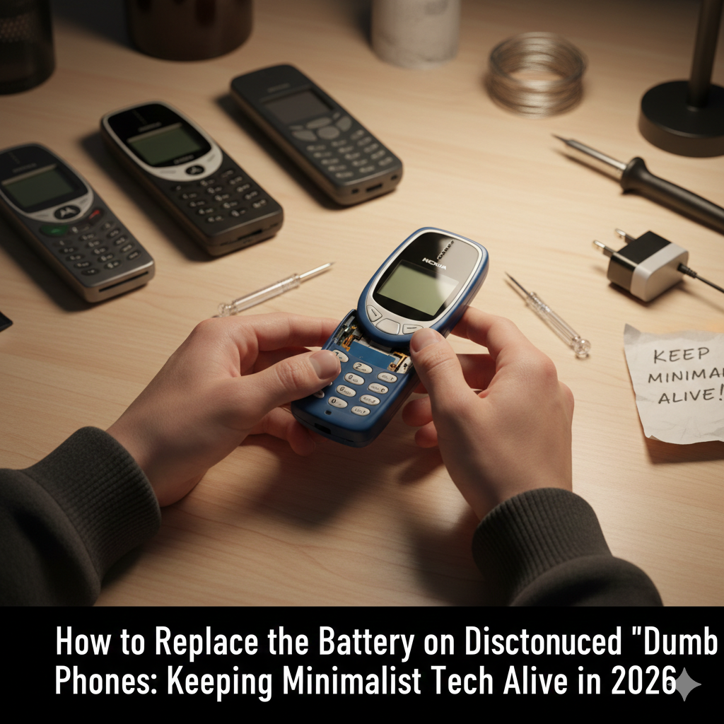 How to Replace the Battery on Discontinued "Dumb Phones": Keeping Minimalist Tech Alive in 2026