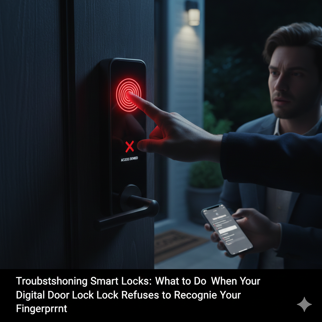 Troubleshooting Smart Locks: What to Do When Your Digital Door Lock Refuses to Recognize Your Fingerprint