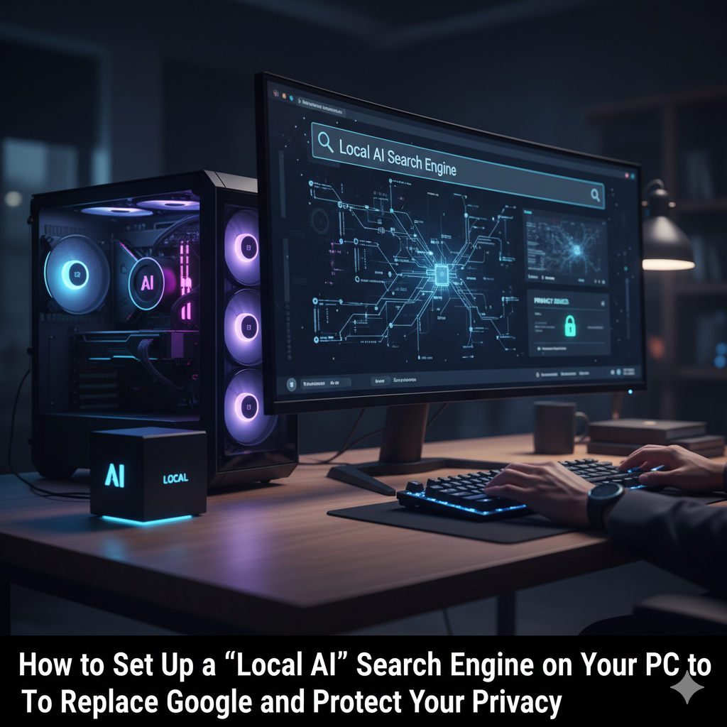 How to Set Up a "Local AI" Search Engine on Your PC to Replace Google and Protect Your Privacy