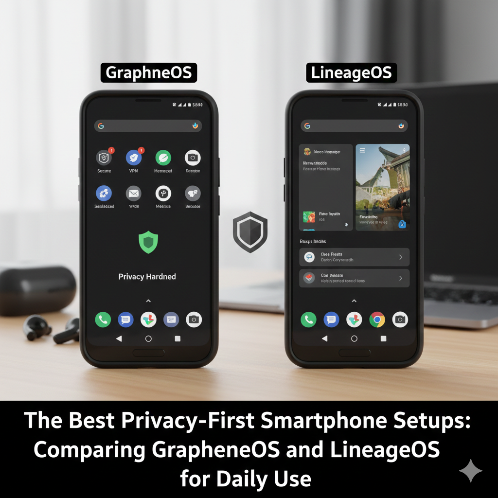 The Best Privacy-First Smartphone Setups: Comparing GrapheneOS and LineageOS for Daily Use