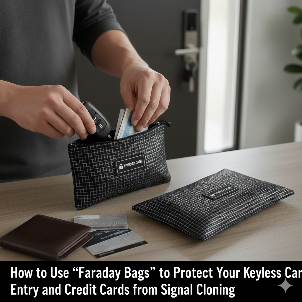 How to Use "Faraday Bags" to Protect Your Keyless Car Entry and Credit Cards from Signal Cloning