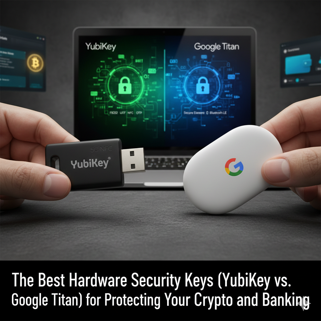 The Best Hardware Security Keys (YubiKey vs. Google Titan) for Protecting Your Crypto and Banking