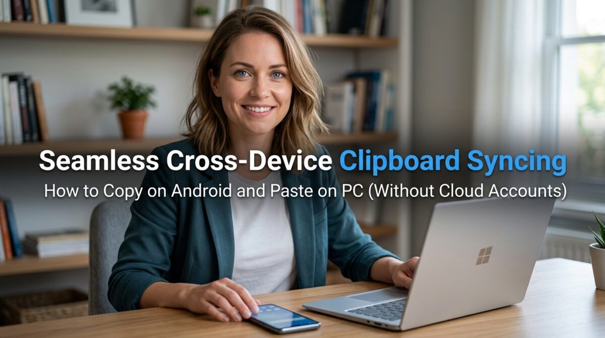 Seamless Cross-Device Clipboard Syncing: How to Copy on Android and Paste on PC Without Cloud Accounts
