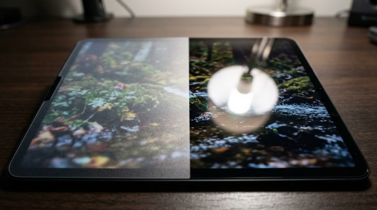Matte Screen Protectors vs Glossy Displays: The Trade-off Between Glare Reduction and Color Accuracy in Photo Editing