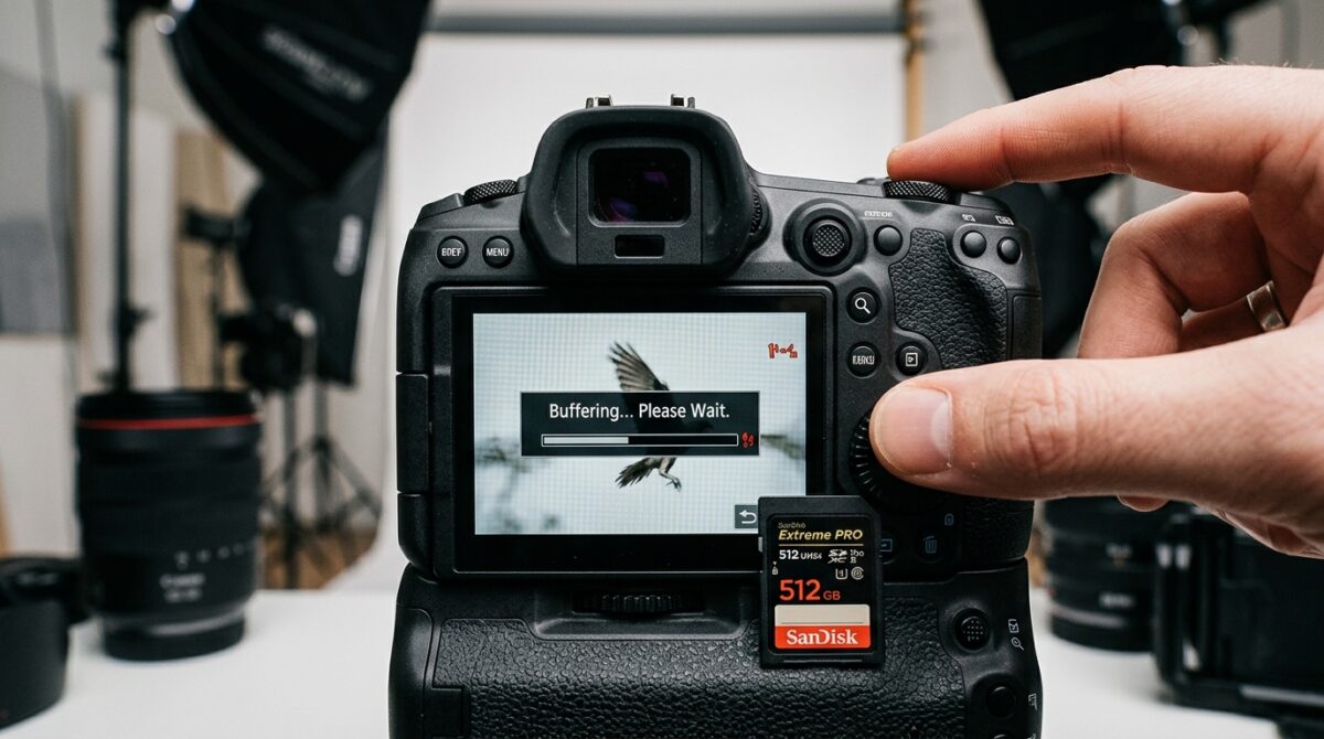 High-Capacity SD Card Bottlenecks: Why Your Camera Pauses During Burst Photography Even with Fast Specs