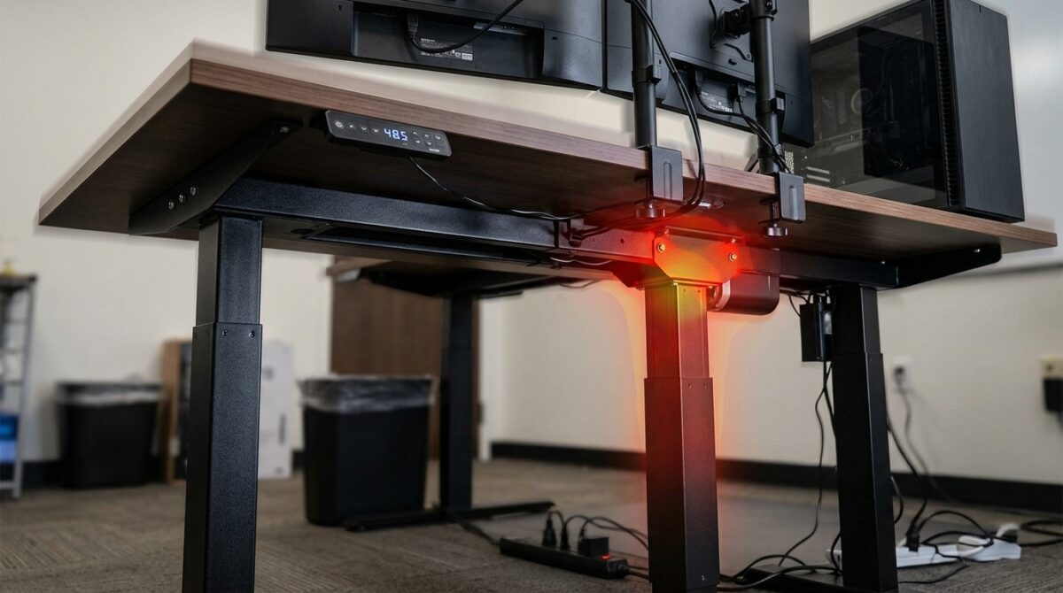 Standing Desk Motor Dual vs Single: Weight Distribution Limits and Wobble Stability at Maximum Height