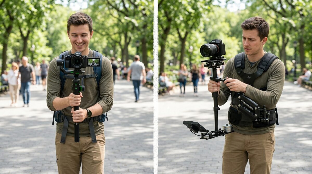 Motorized vs Manual Camera Gimbals: Setup Time and Micro-Jitter Differences for Casual Videography