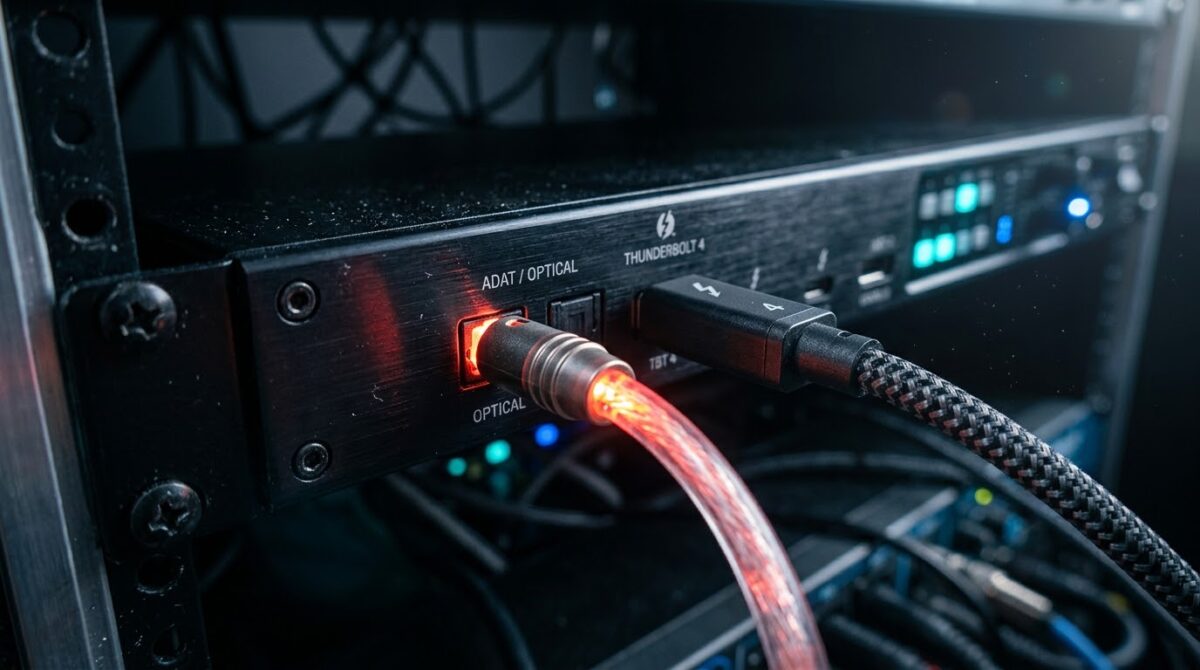 Optical vs Active Cable Thunderbolt 4 Connections for Long-Distance Audio Interface Stability